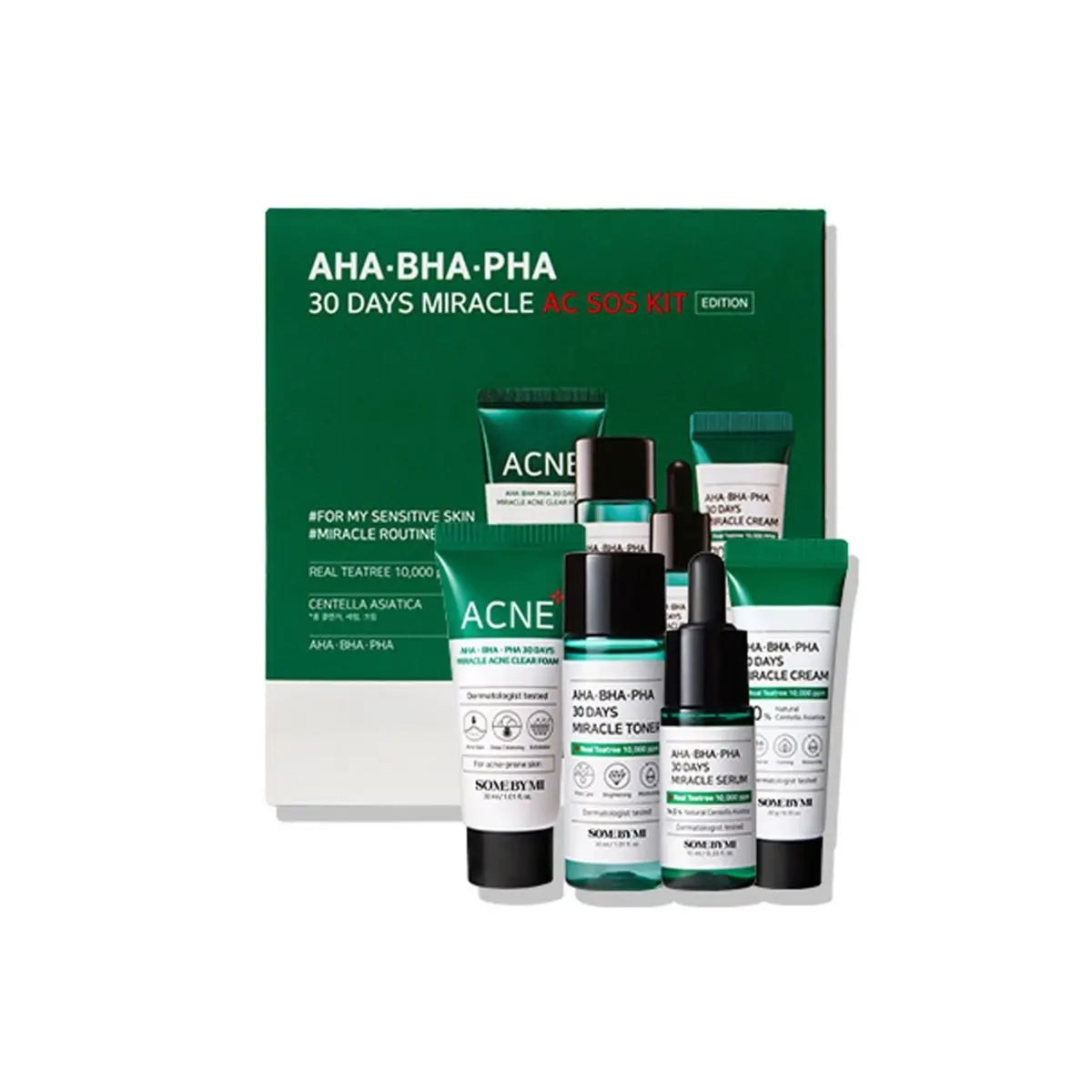 AHA.BHA.PHA 30 Days Miracle AC SOS Kit Somebymi
