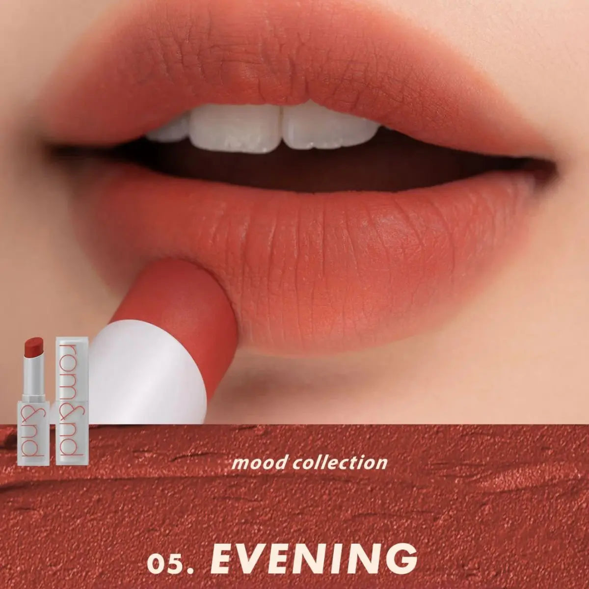 Zero Matte Lipstick Rom&amp;nd