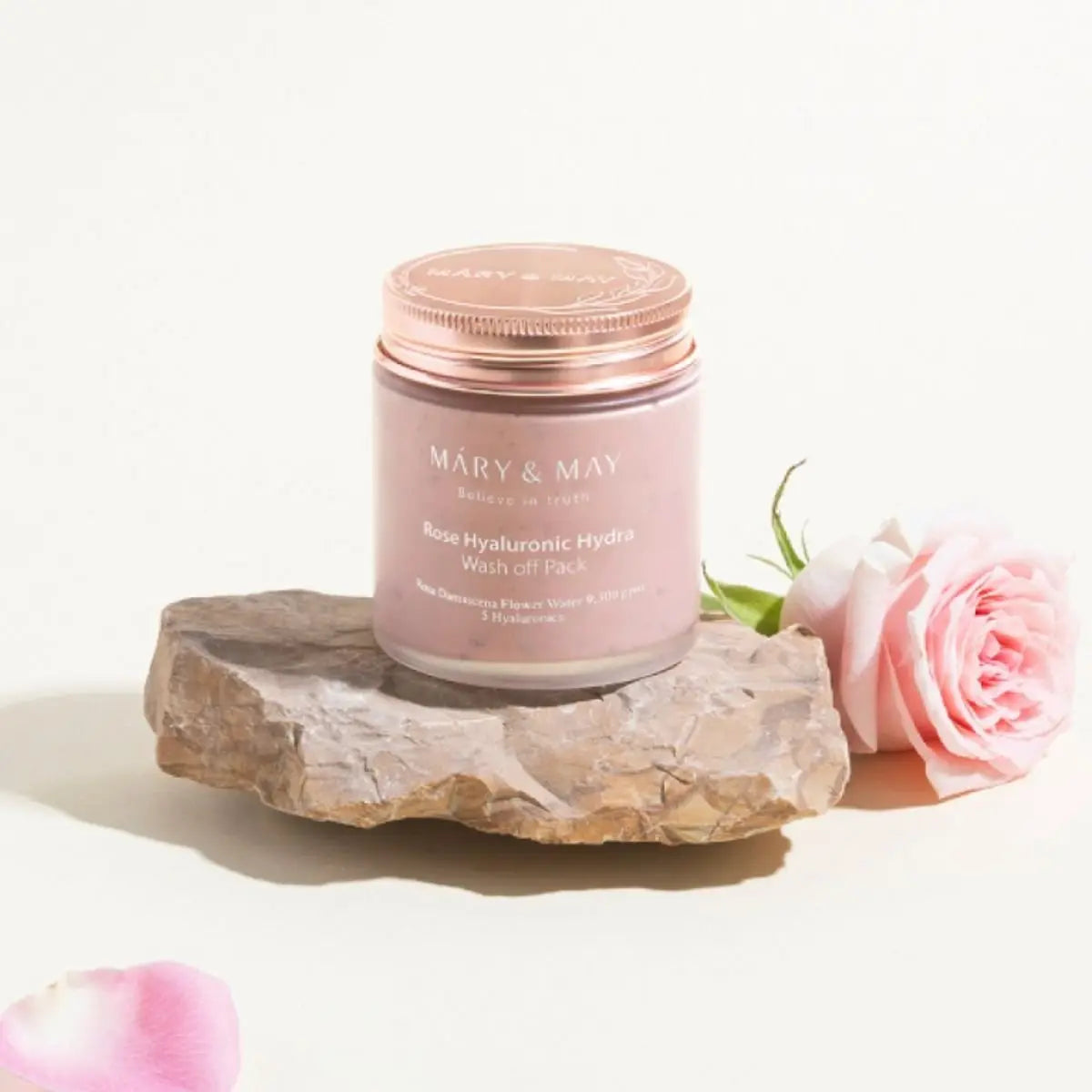 Rose Hyaluronic Hydra Wash Off Pack 125g Mary&amp;May