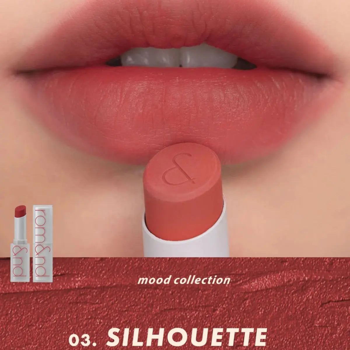 Zero Matte Lipstick Rom&amp;nd
