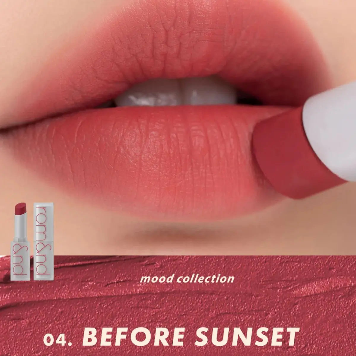 Zero Matte Lipstick Rom&amp;nd