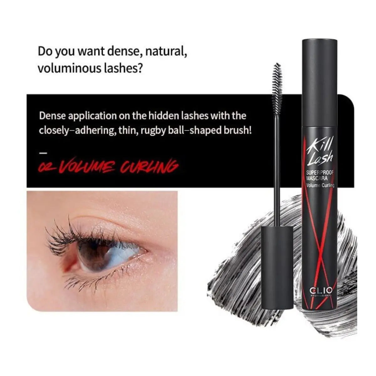 Kill Lash Super Proof Mascara Clio