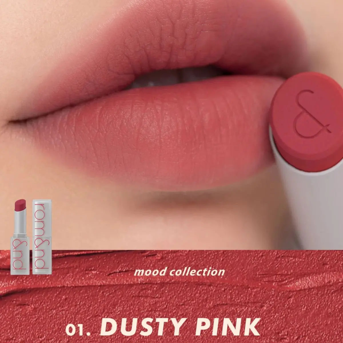 Zero Matte Lipstick Rom&amp;nd
