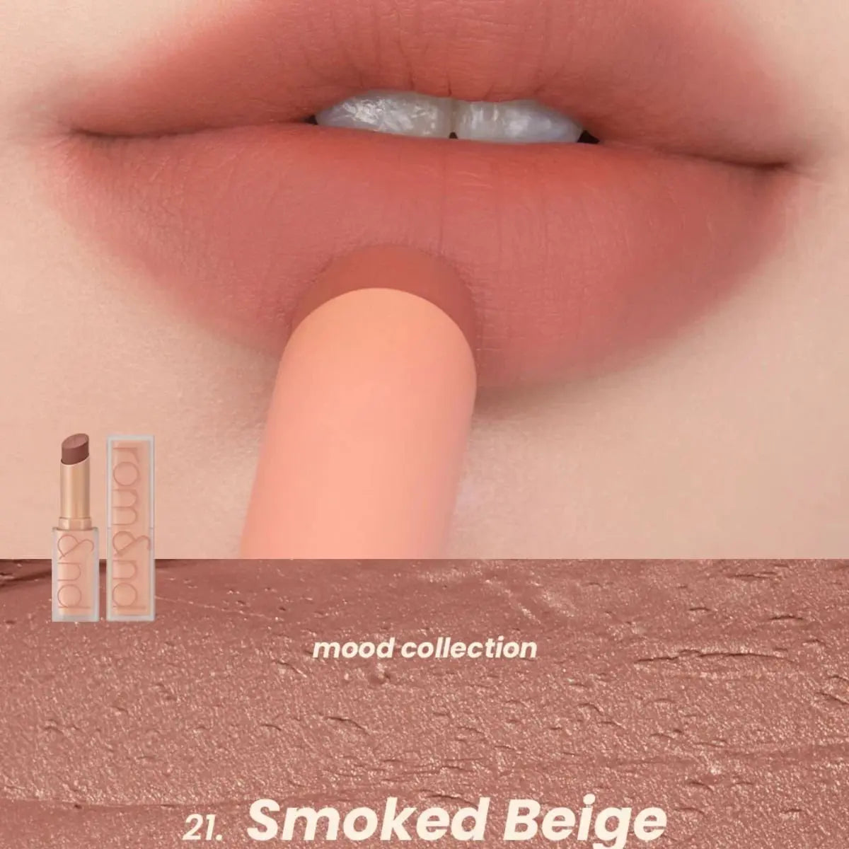 Zero Matte Lipstick Rom&amp;nd