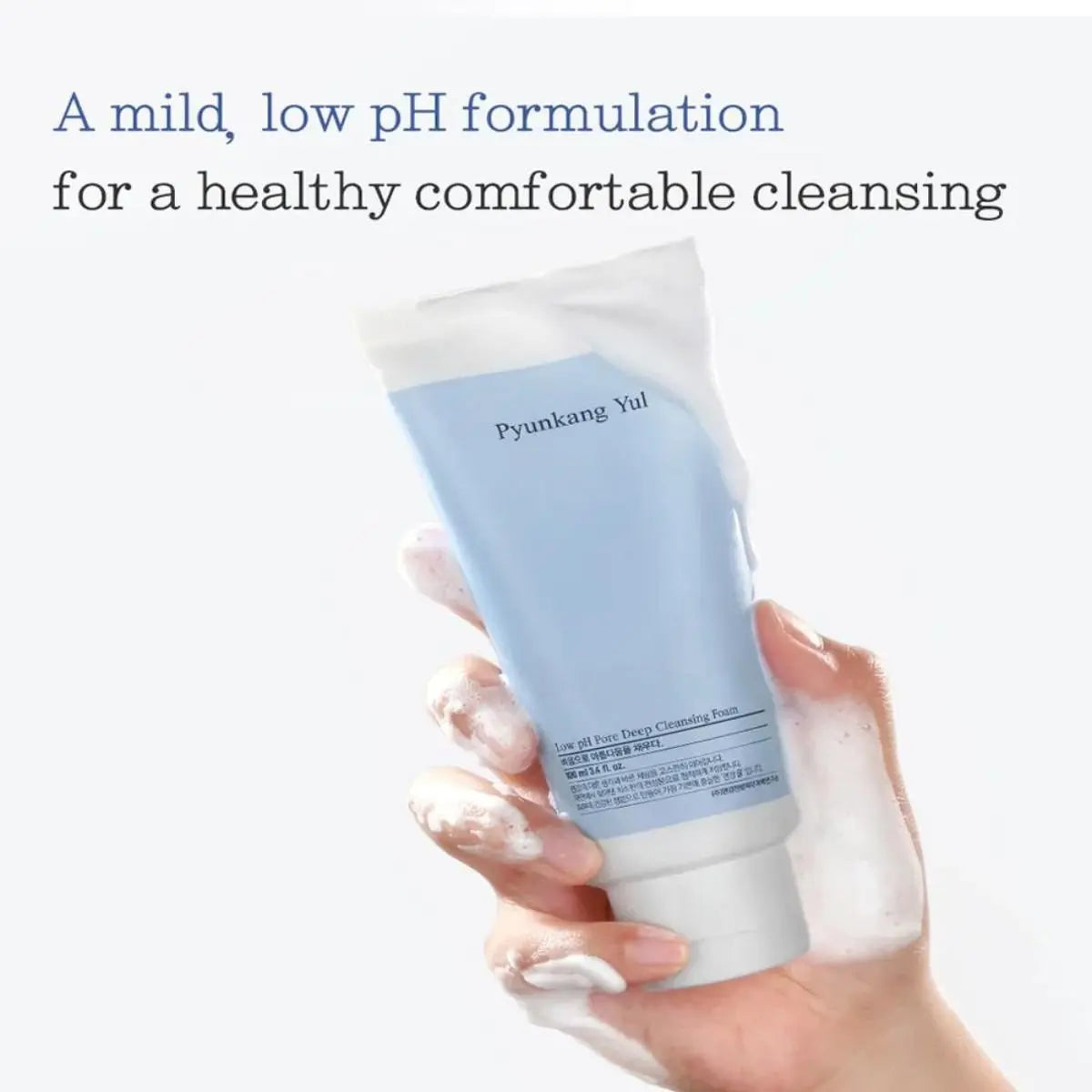 Low pH Pore Deep Cleansing Foam 100mL Pyunkang Yul