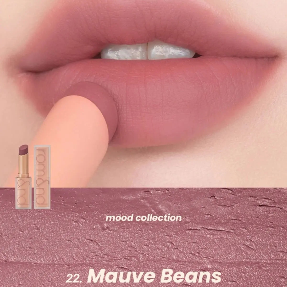 Zero Matte Lipstick Rom&amp;nd
