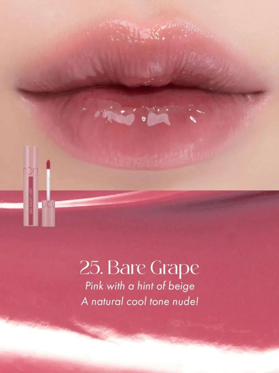 Juicy Lasting Tint Bare Juicy Series - 4 colours Rom&amp;nd