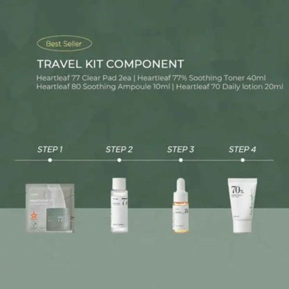 Heartleaf Soothing Trial Kit Anua