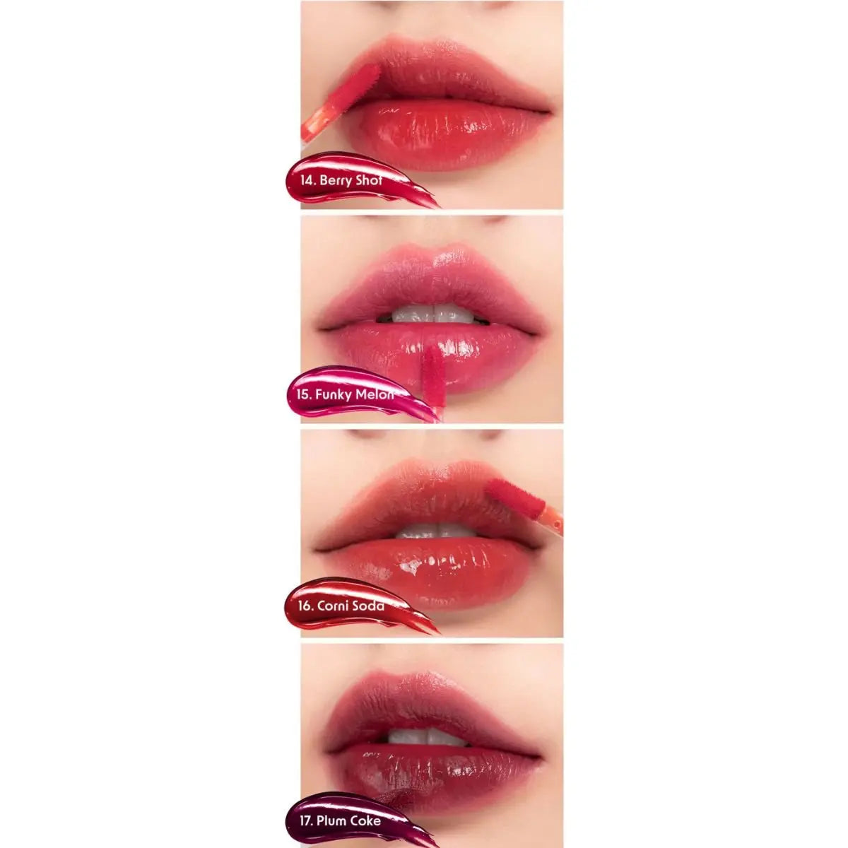 Juicy Lasting Tint Sparkling Series Rom&amp;nd