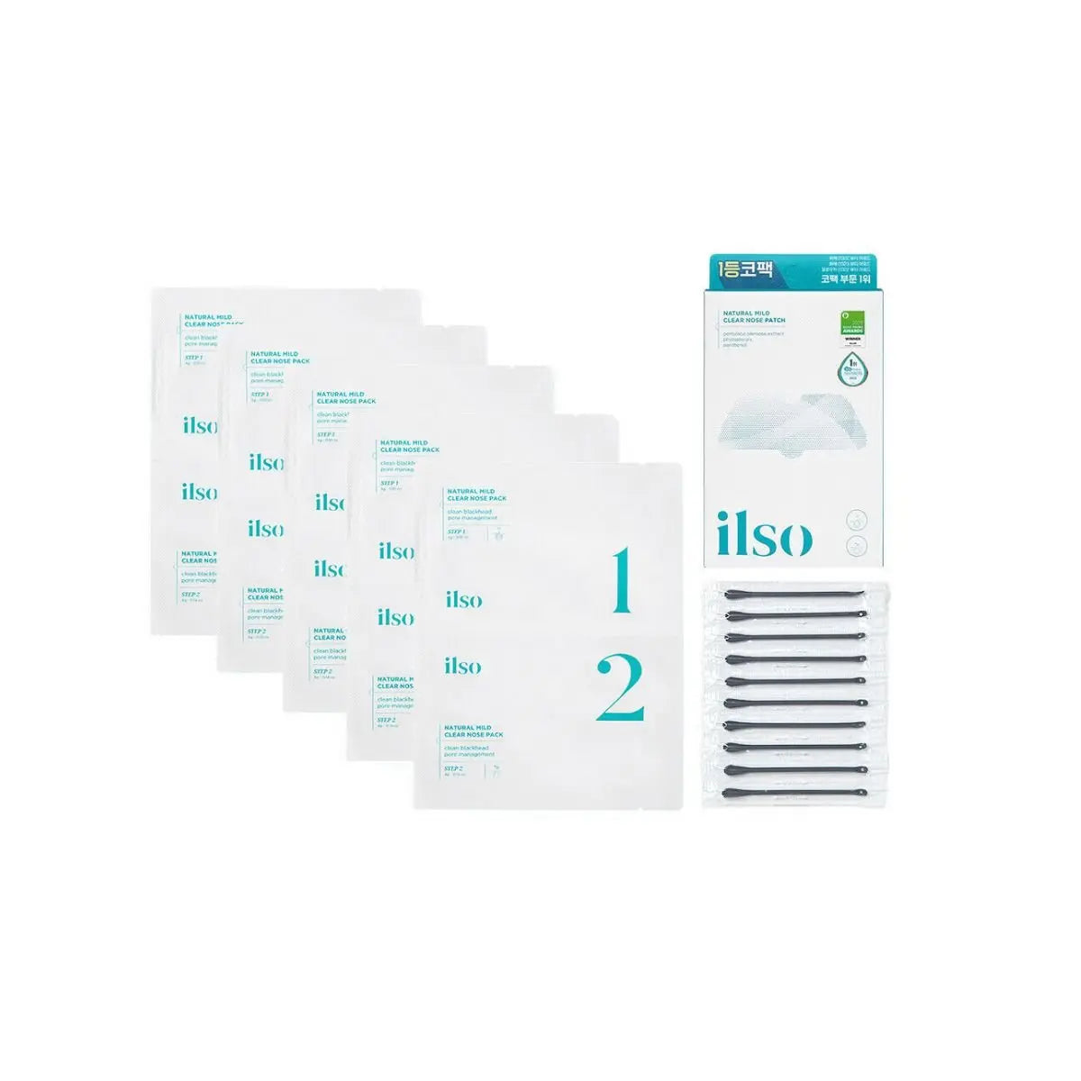 Natural Mild Clear Nose Pack 5ea Ilso