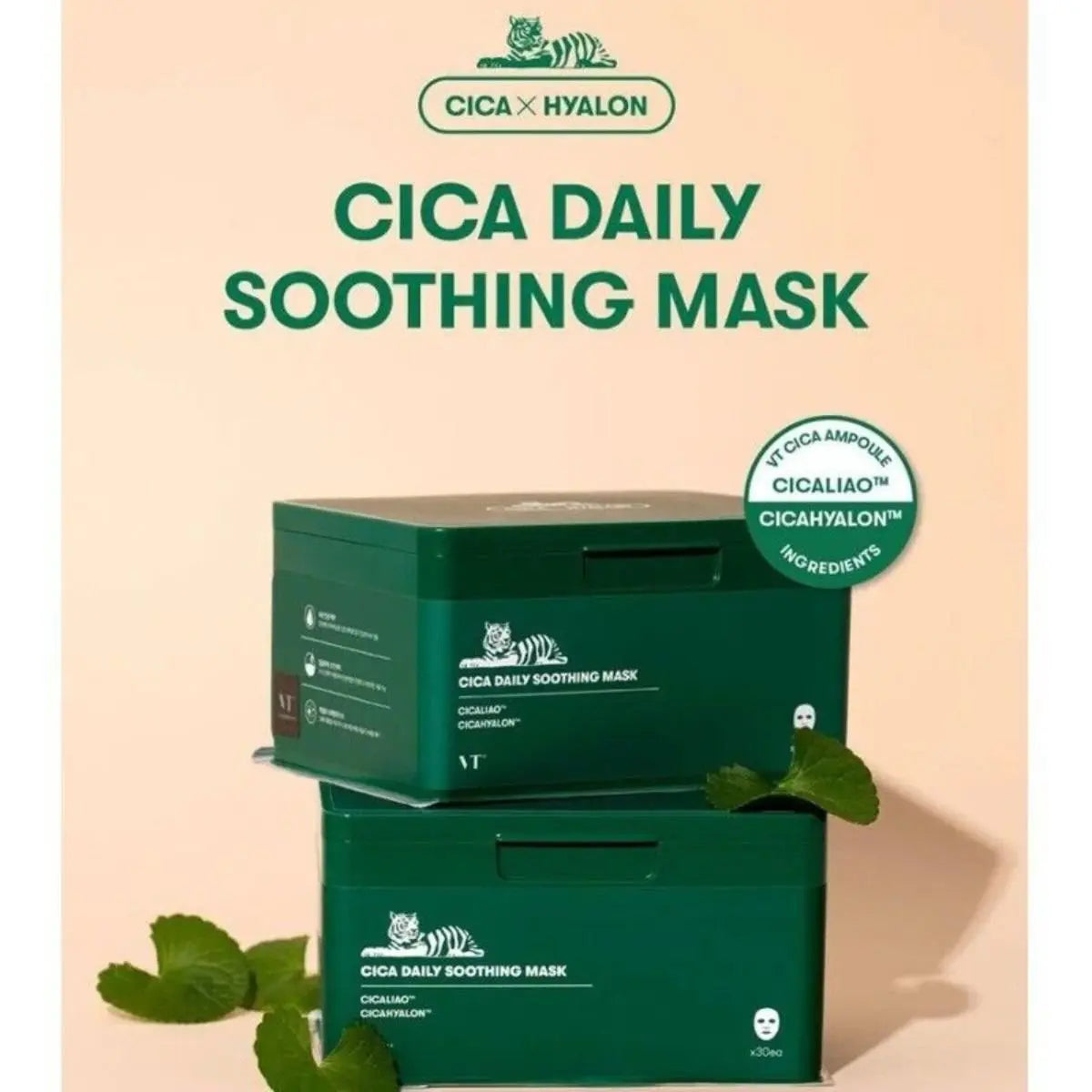 VT Cica Daily Soothing Mask 30ea VT Cosmetics