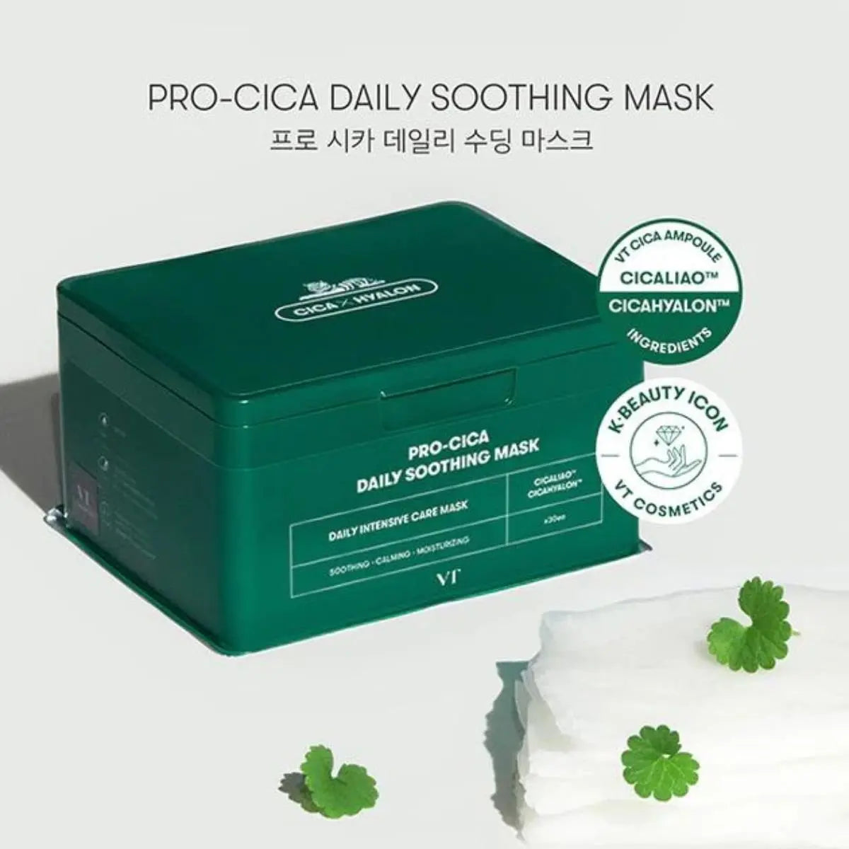 VT Cica Daily Soothing Mask 30ea VT Cosmetics