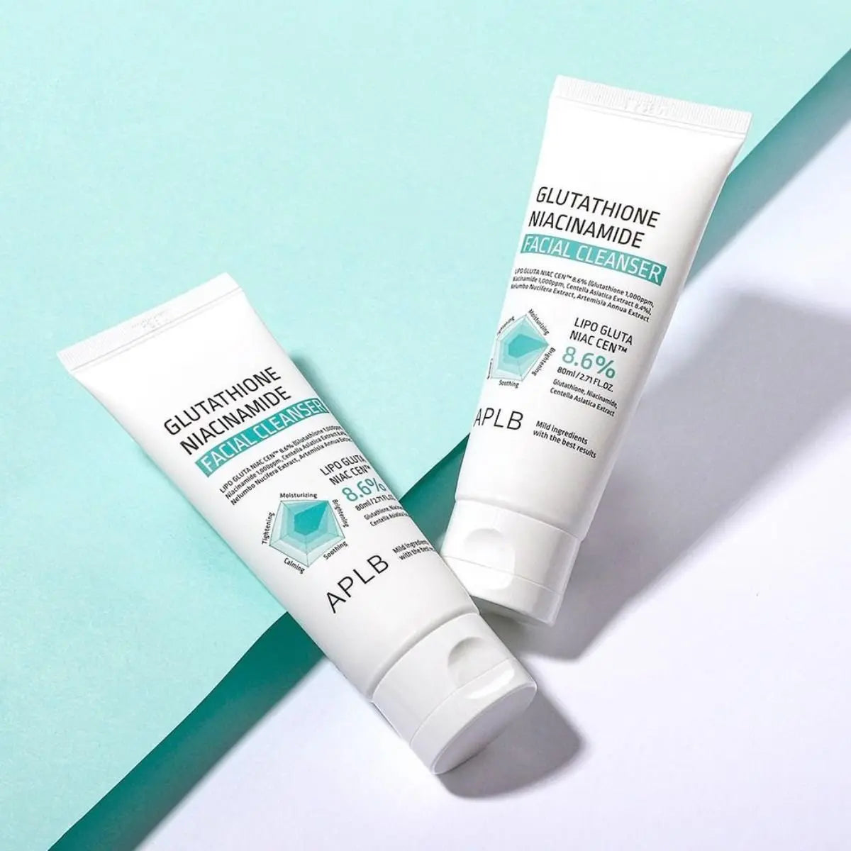 Glutathione Niacinamide Facial Cleanser 80mL APLB