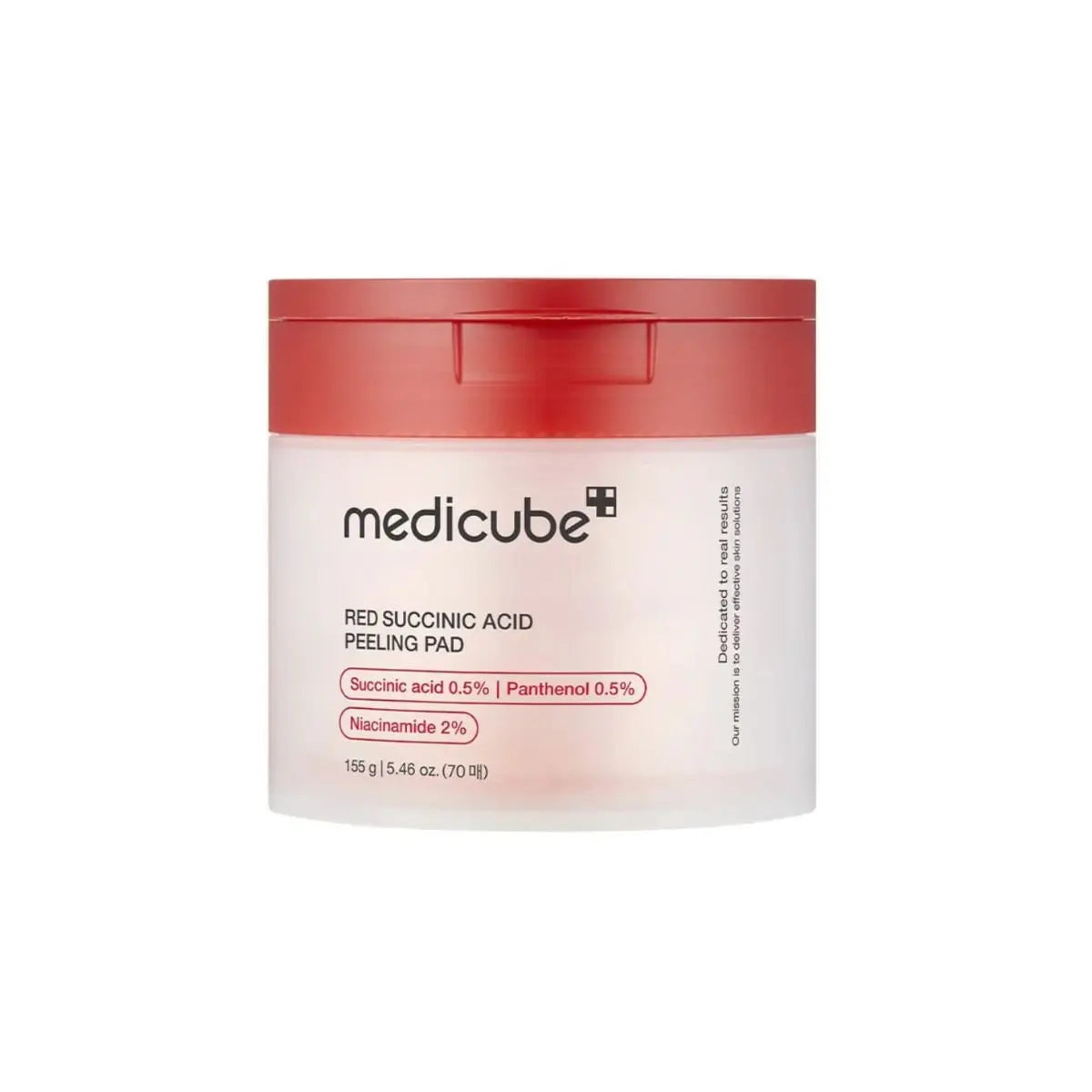 Red Succinic Acid Peeling Pad (70pcs) Medicube