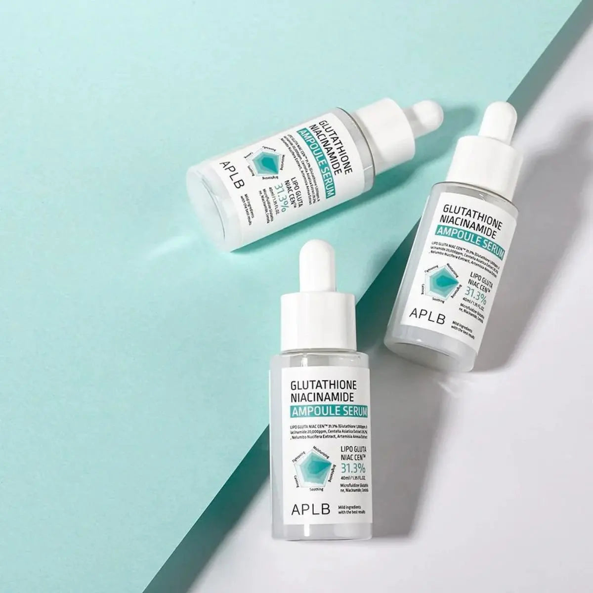 Glutathione Niacinamide Ampoule Serum 40mL APLB