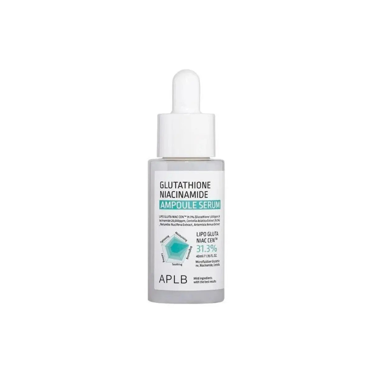 Glutathione Niacinamide Ampoule Serum 40mL APLB
