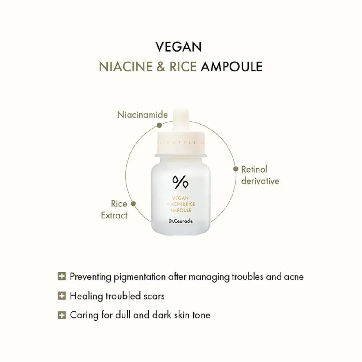 Vegan Niacin & Rice Ampoule 30mL Dr. Ceuracle