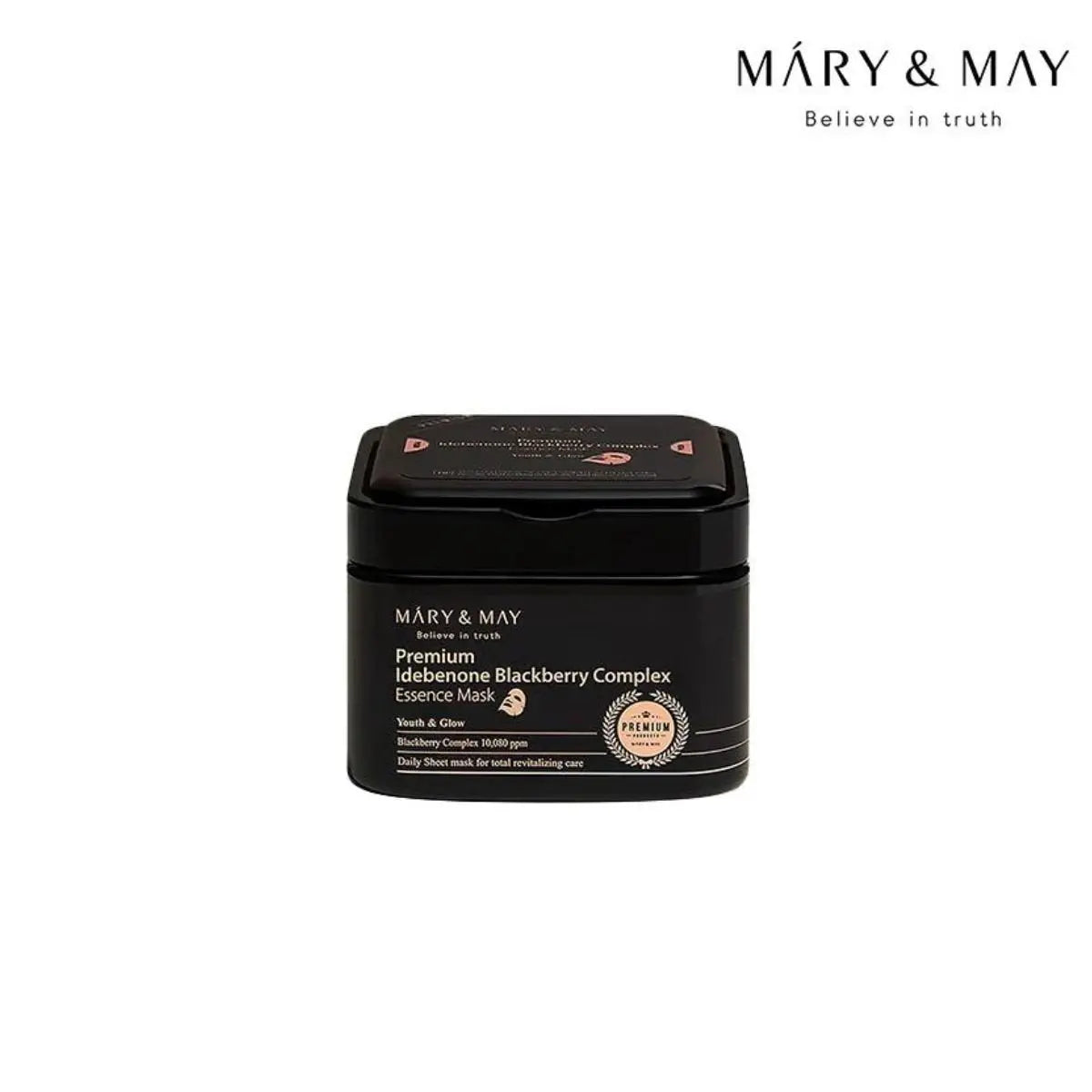 Premium Idebenon Blackberry Complex Essence Mask 20ea Mary&amp;May