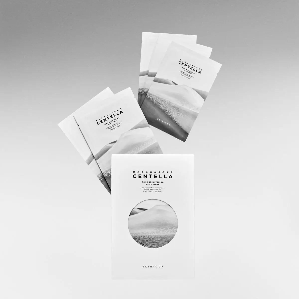 Madagascar Centella Tone Brightening Glow Mask 25mL Skin1004