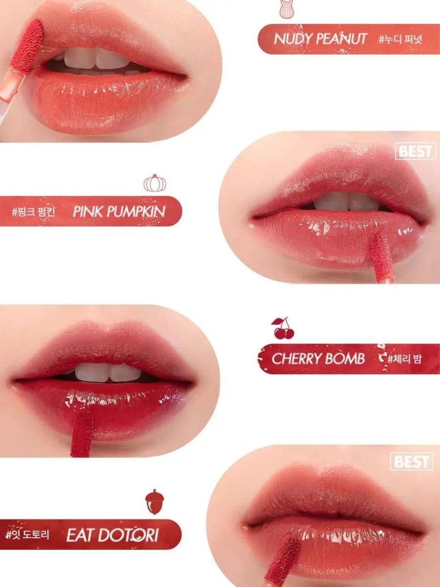 Juicy Lasting Tint Autumn Series - 4 colours Rom&amp;nd
