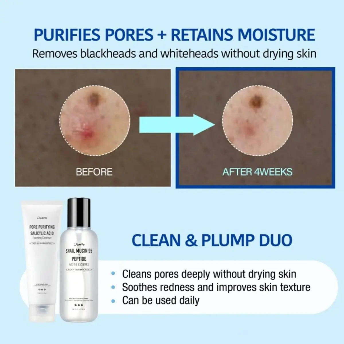 Pore-Purifying Salicylic Acid Foaming Cleanser 120g Jumiso