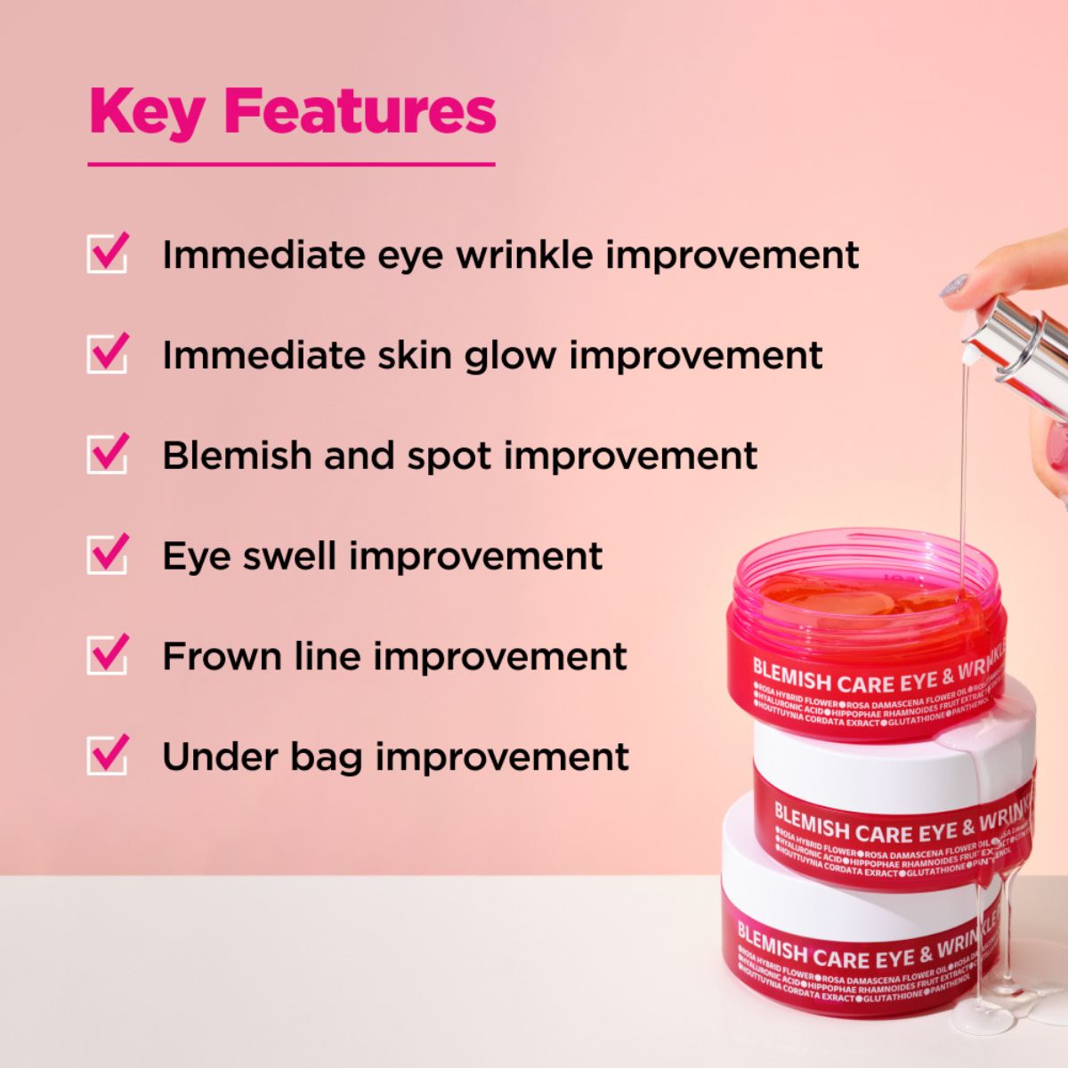 Blemish Care Eye & Wrinkle Patch 90pcs