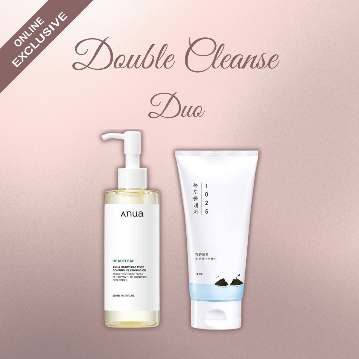Double Cleanse Duo Anua