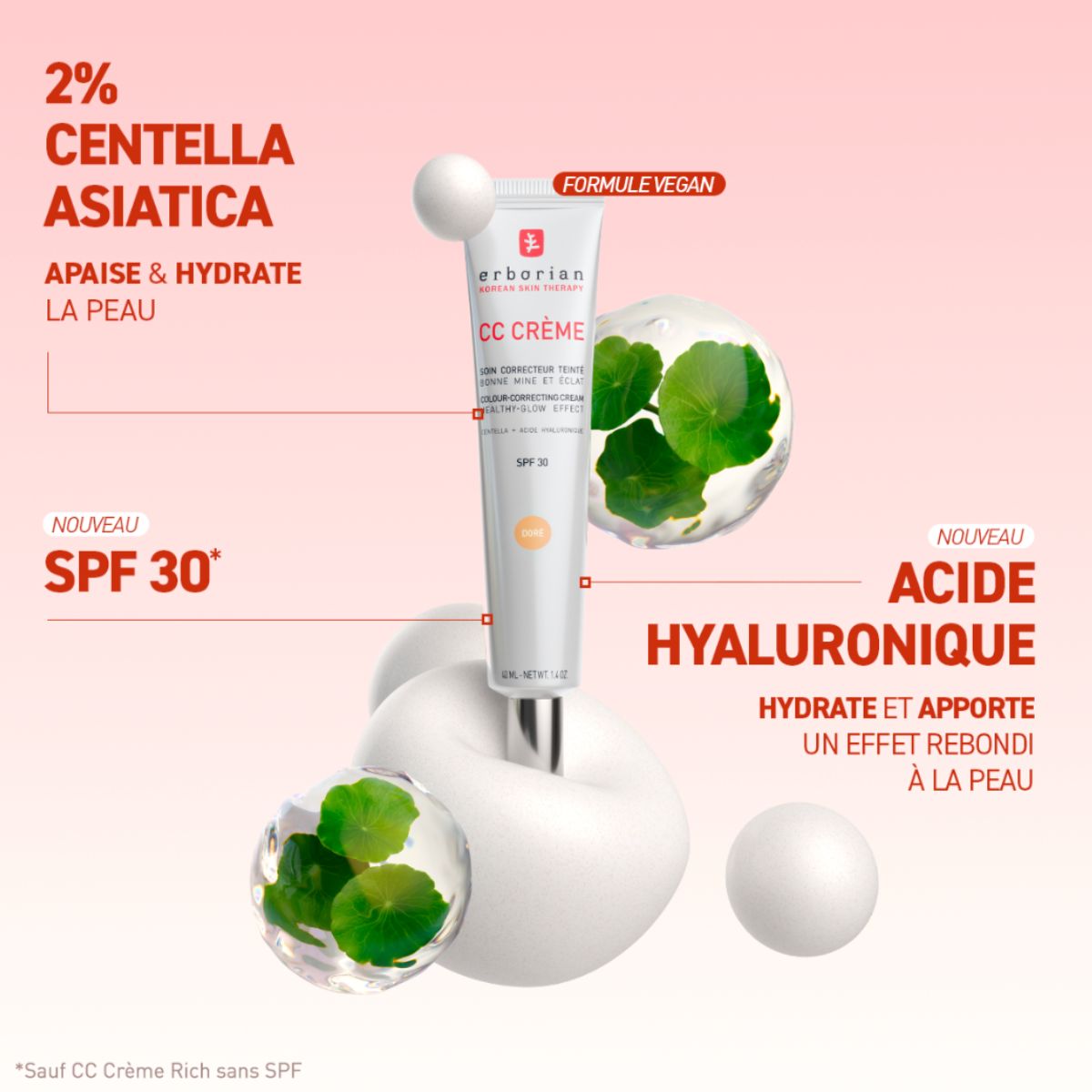 CC Cream 40mL - 6 options