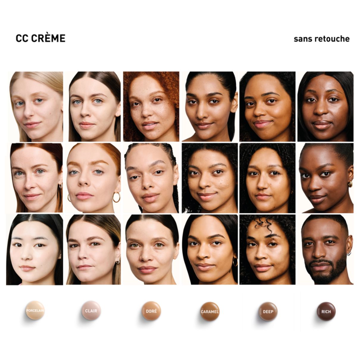 CC Cream 40mL - 6 options
