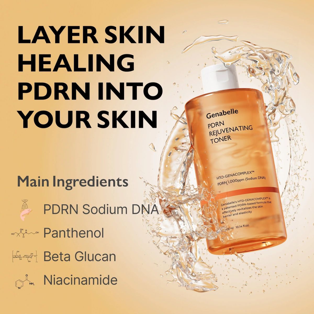 PDRN Rejuvenating Toner 300mL