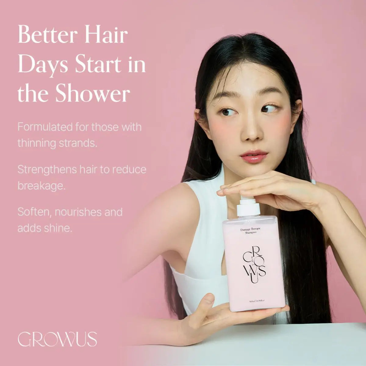 Damage Therapy Shampoo EX 500mL Growus