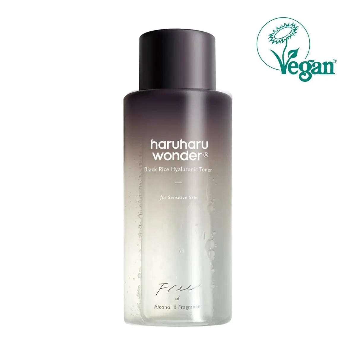 Wonder Black Rice Hyaluronic Toner For Sensitive Skin Haruharu Wonder