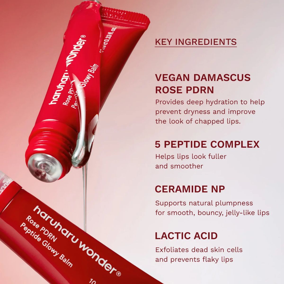 Rose PDRN Peptide Glowy balm 10mL