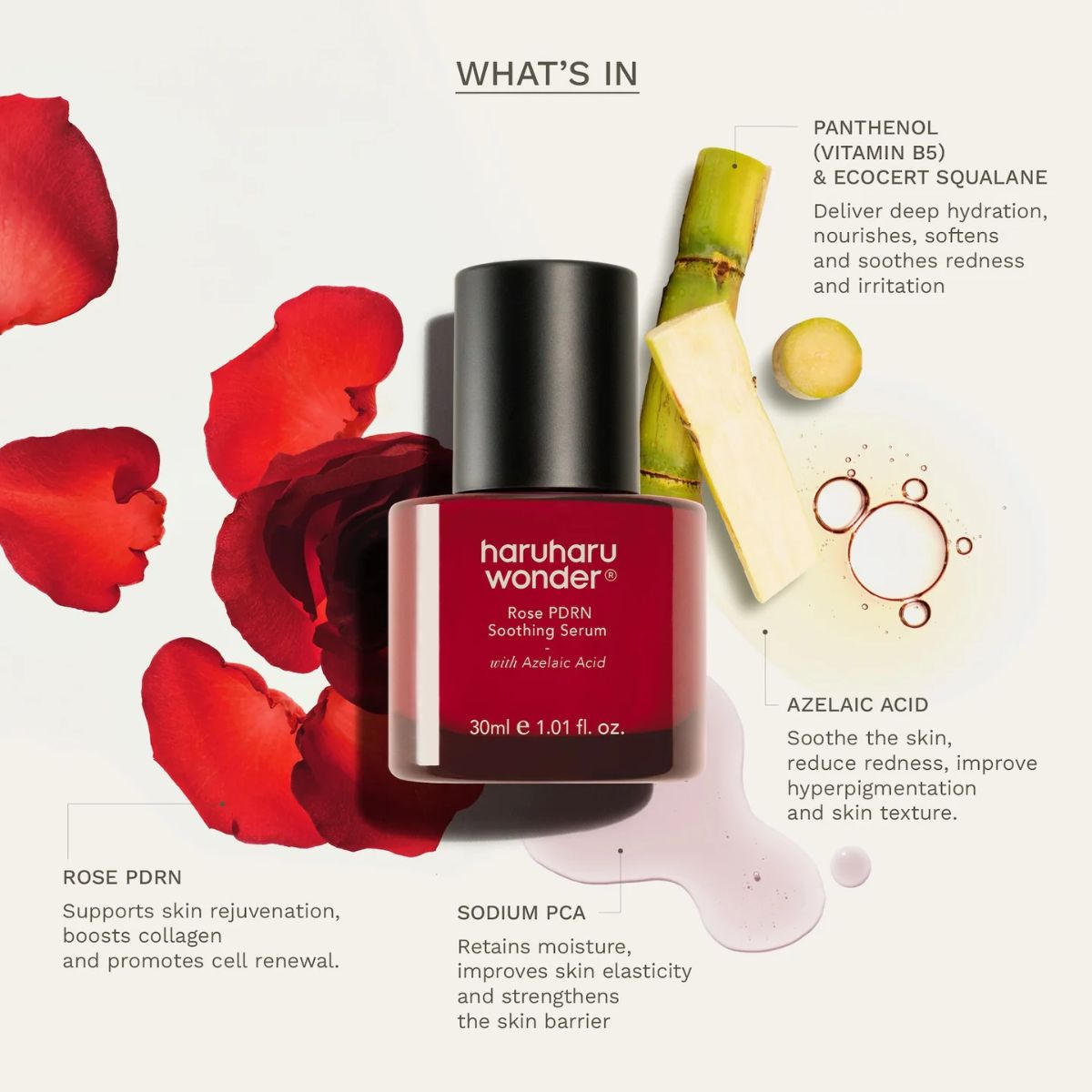 Rose PDRN Soothing Serum 30mL