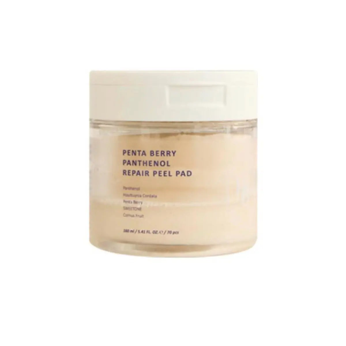 Penta Berry Panthenol Repair Peel Pad 70 Pads Heveblue