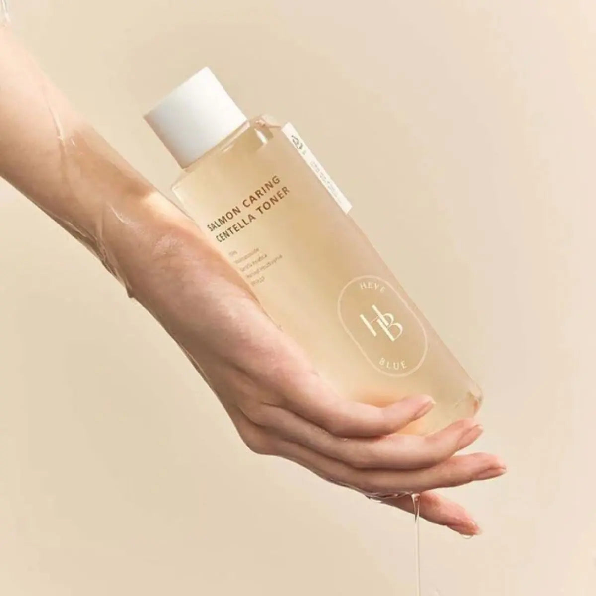 Salmon Caring Centella Toner 200mL Heveblue
