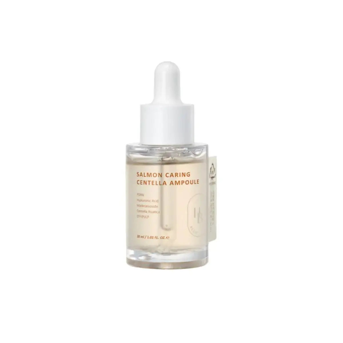 Salmon Caring Centella Ampoule 30mL Heveblue