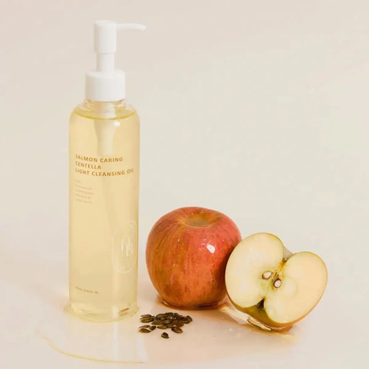 Salmon Caring Centella Light Cleansing Oil 250mL Heveblue