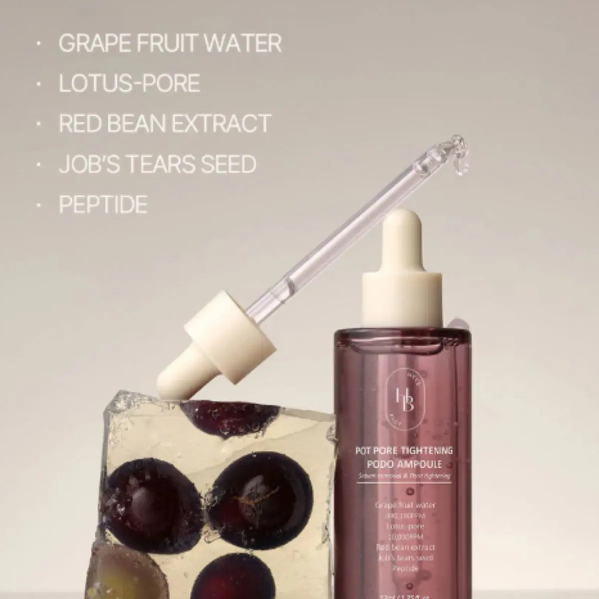 Pot Pore Tightening Podo Ampoule 52mL Heveblue