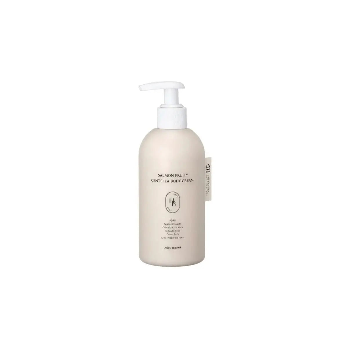 Salmon Fruity Centella Body Cream 300g Heveblue