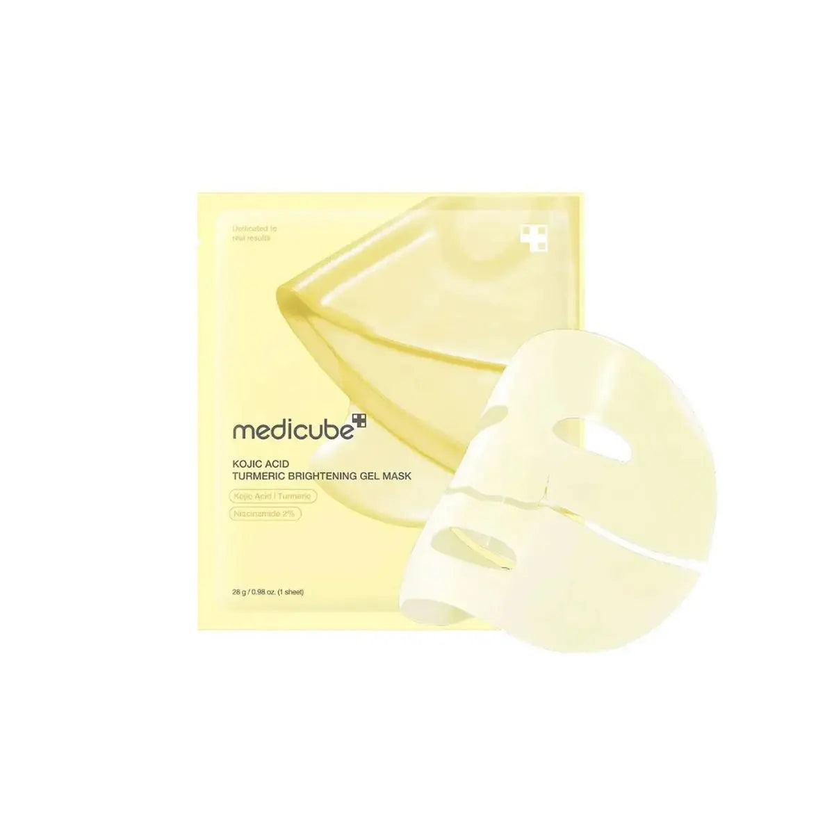 Kojic Acid Turmeric Brightening Gel Mask - masque hydrogel éclat