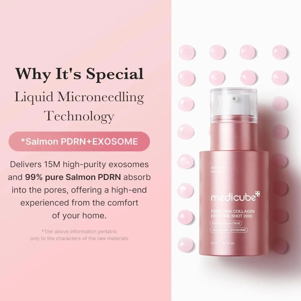 PDRN Pink Exosome Shot Serum 2000 30mL Medicube