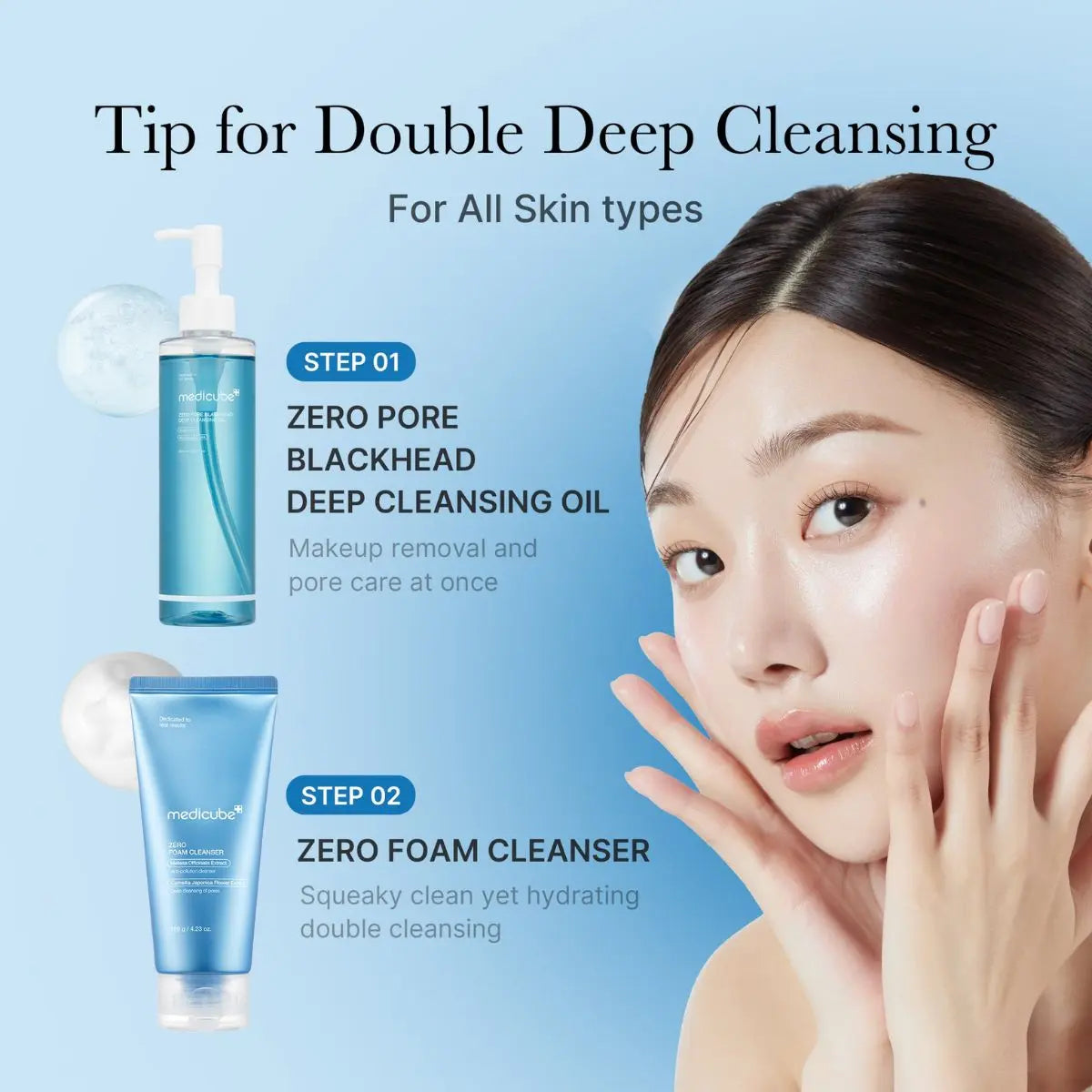 Zero Pore Blackhead Deep Cleansing Oil 205mL Medicube