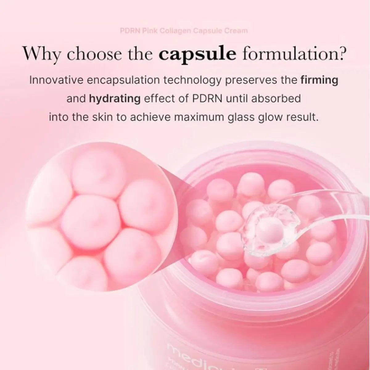 PDRN Pink Collagen Capsule Cream 55g Medicube