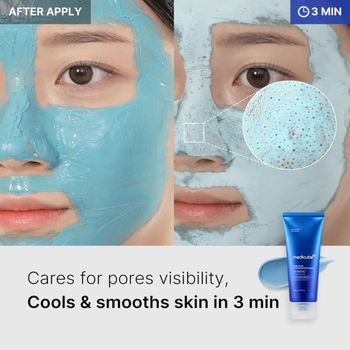 Zero Pore Blackhead Mud Mask 100g