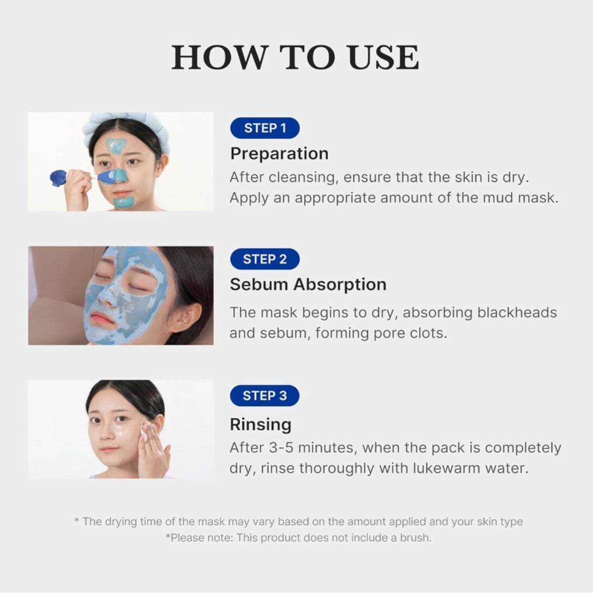 Zero Pore Blackhead Mud Mask 100g