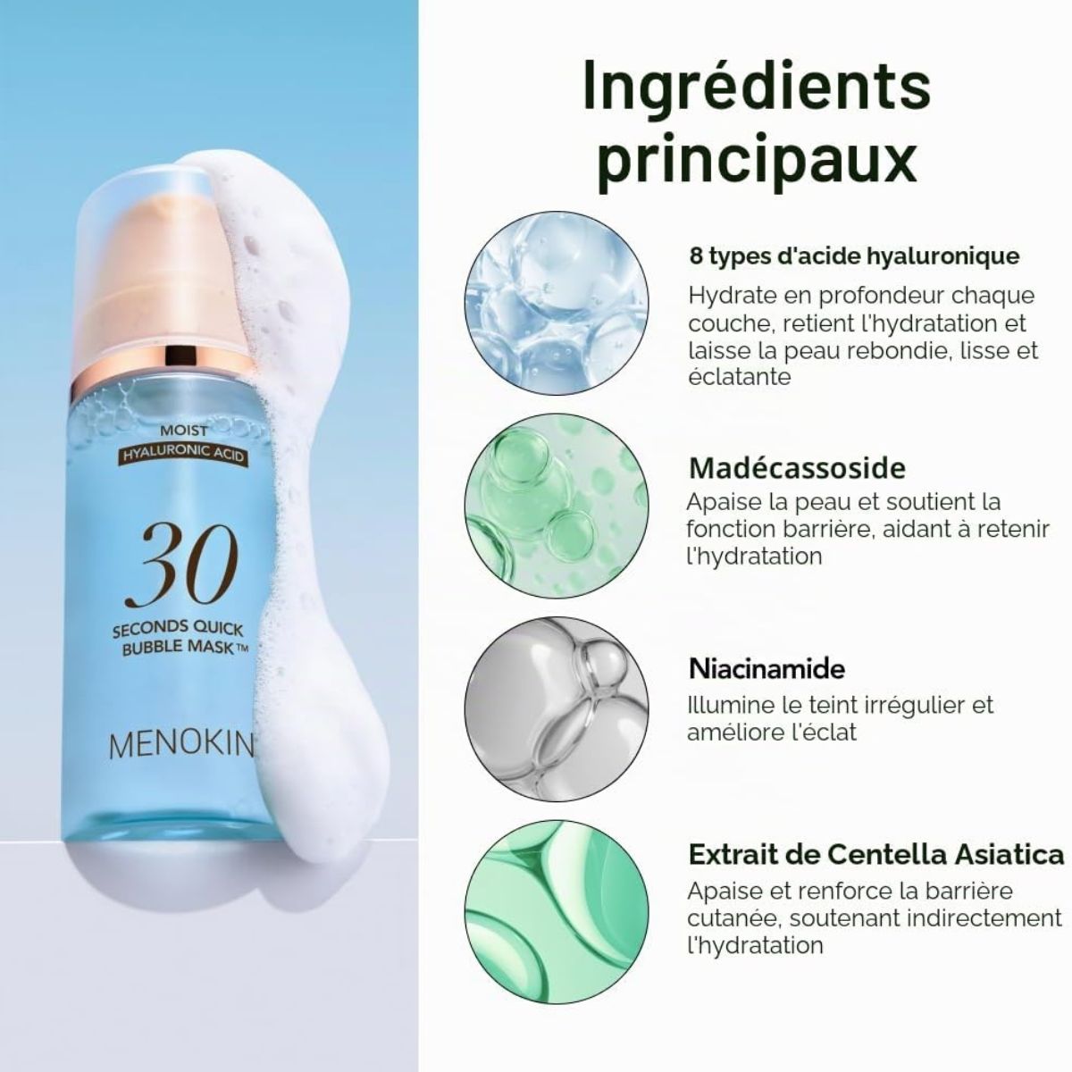 30 Seconds Quick Bubble Mask MOIST 95mL