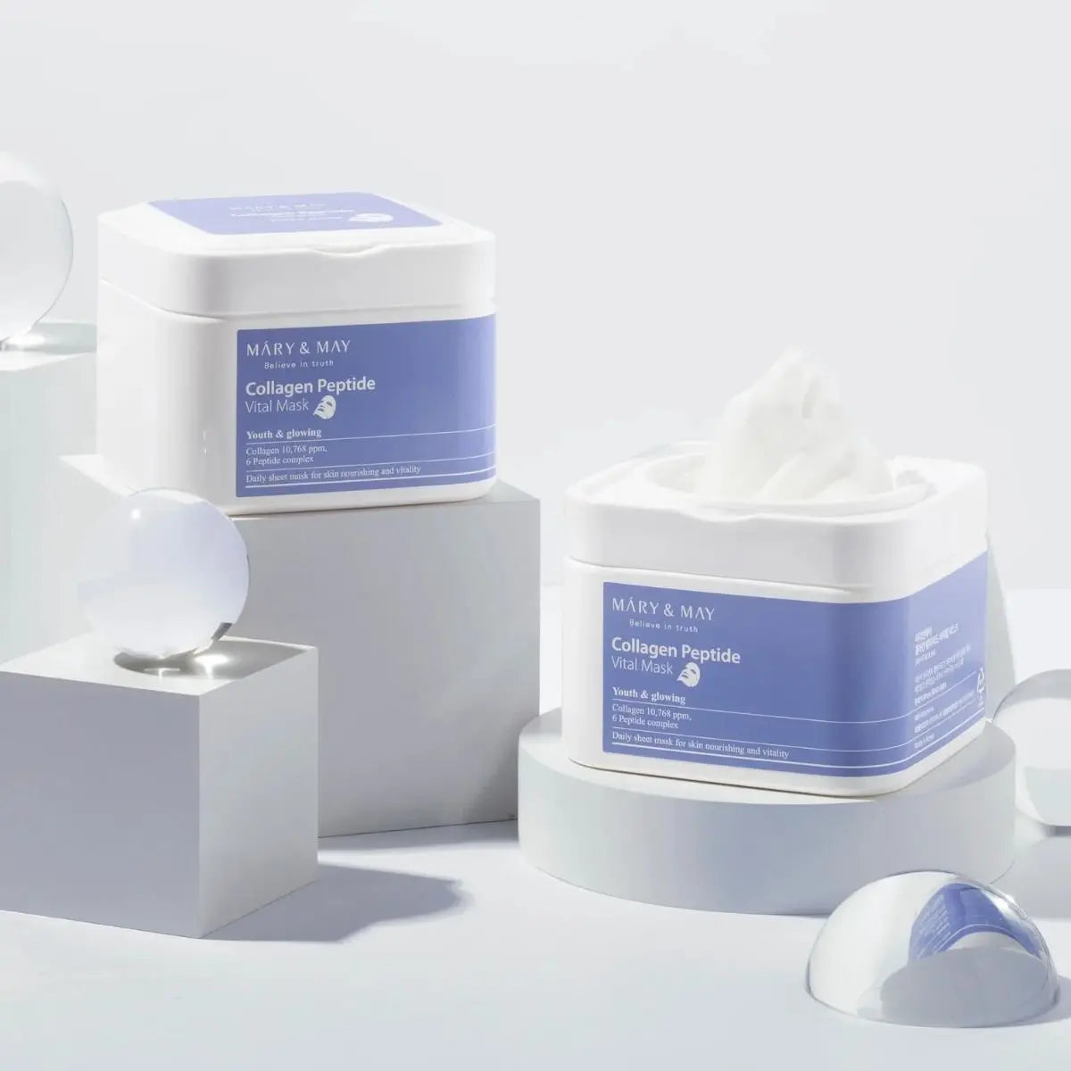Collagen Peptide Vital Mask 30ea Mary&amp;May