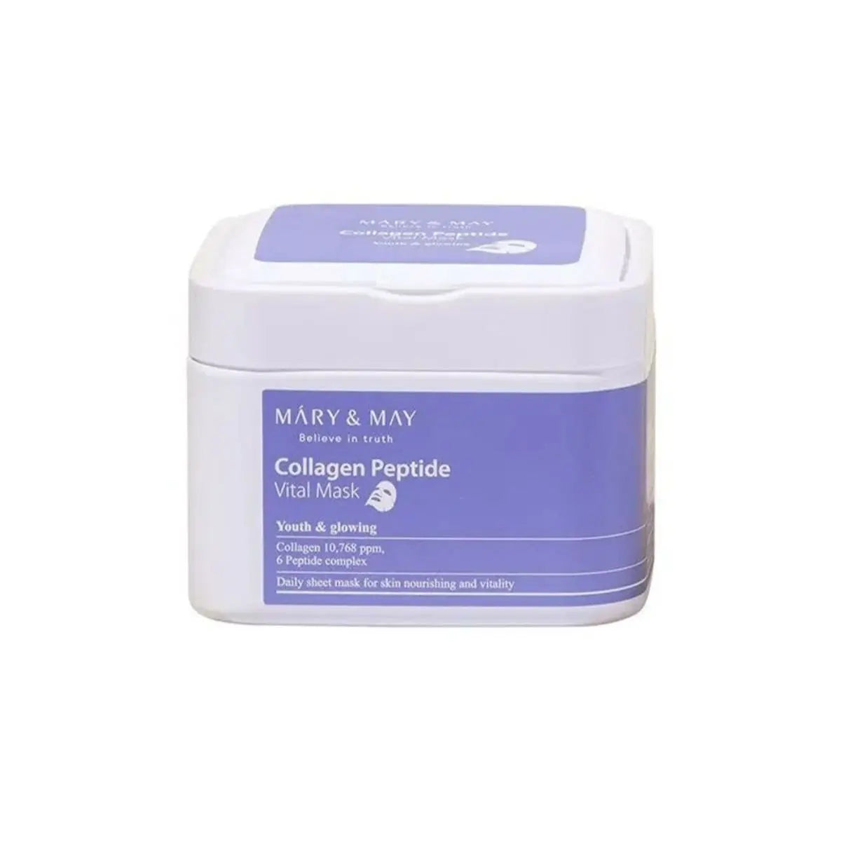 Collagen Peptide Vital Mask 30ea Mary&amp;May