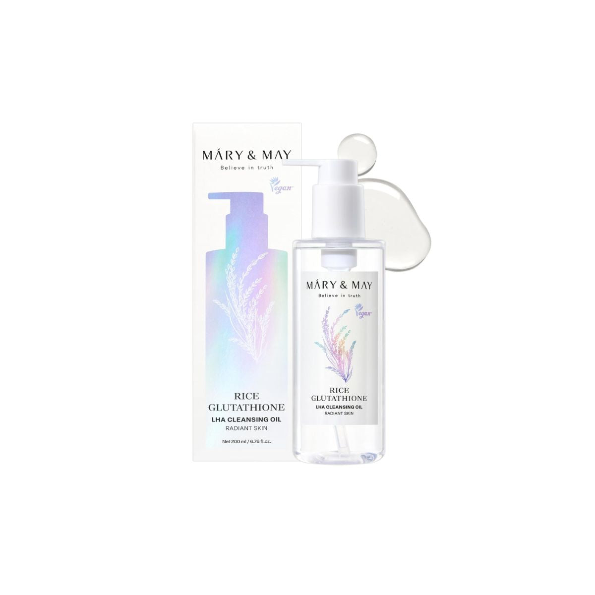 Rice Glutathione LHA Cleansing Oil 200mL